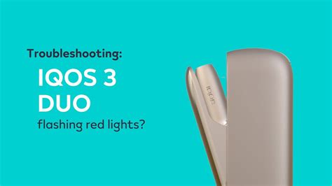 iqos red light blinking meaning.